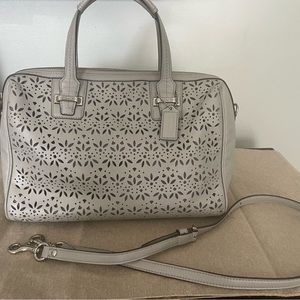Beautiful Gray Coach Bag